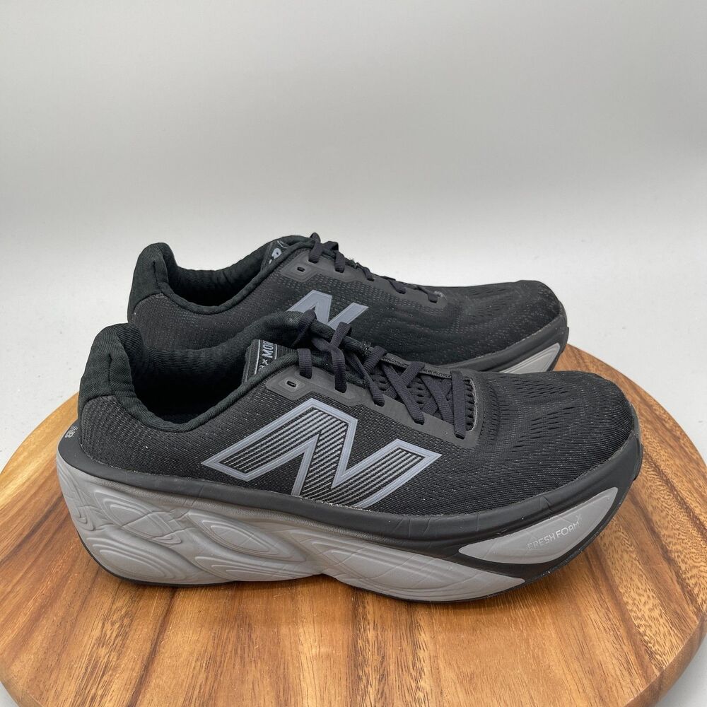 New Balance Fresh Foam X More v5 Shoes Mens Size 10.5 4E Black Running Walking